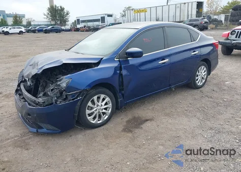 2018 Nissan Sentra Sv из США, поврежденный, VIN 3N1AB7AP2JY211682